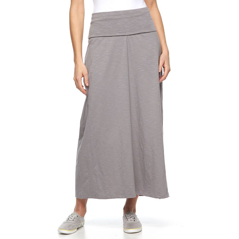 Womens Grey Maxi Skirt | Kohl's