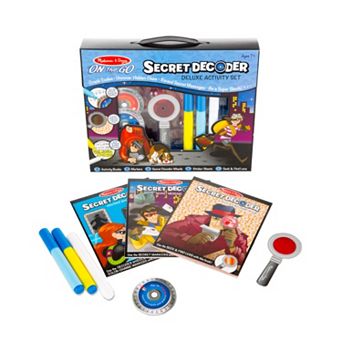 Melissa & Doug Secret Decoder Deluxe Activity Set