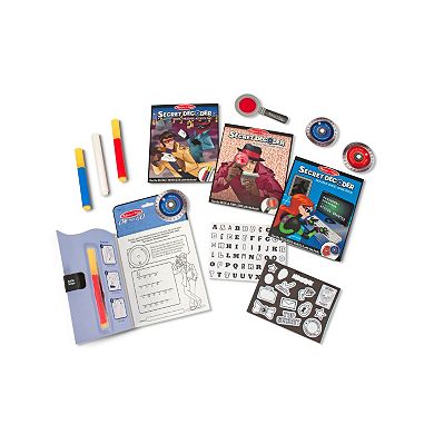 Melissa & Doug Secret Decoder Deluxe Activity Set