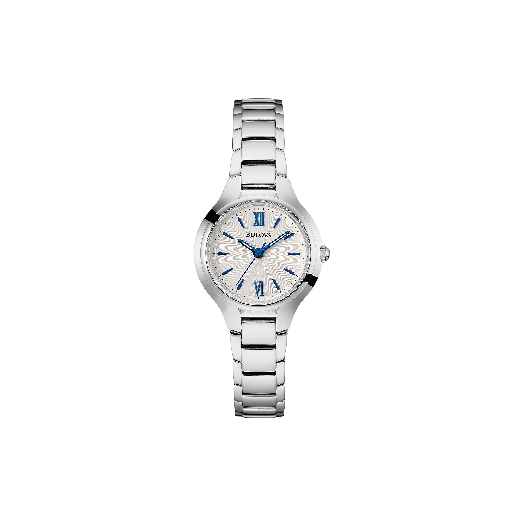 Bulova Womens Stainless Steel Watch - 96L215, Silver Tone