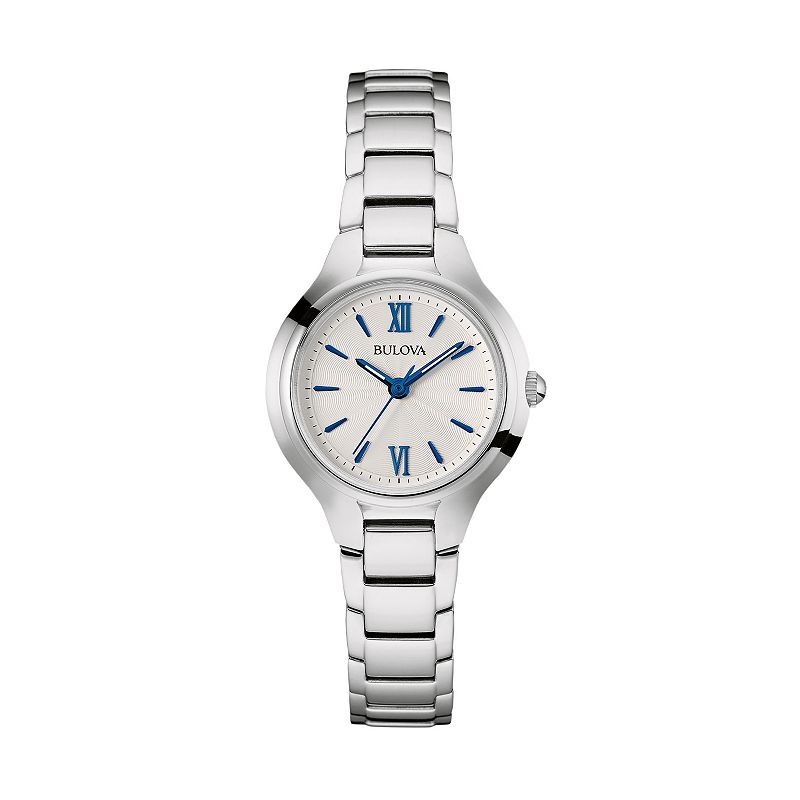 Bulova Women's Stainless Steel Watch - 96L215, Silver Tone