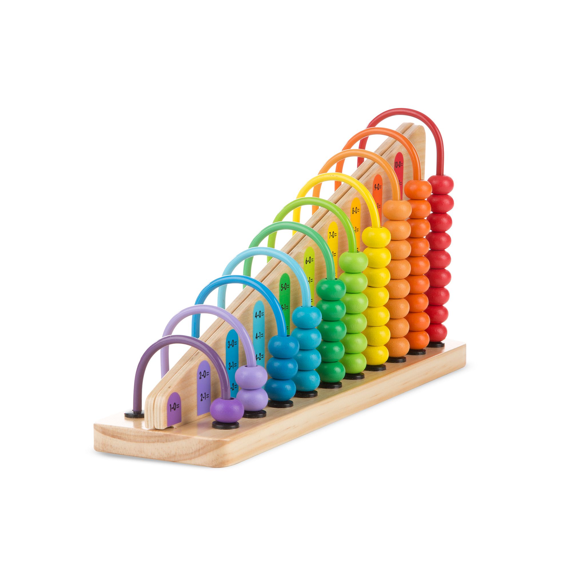 Melissa & Doug Add & Subtract Abacus, Multicolor