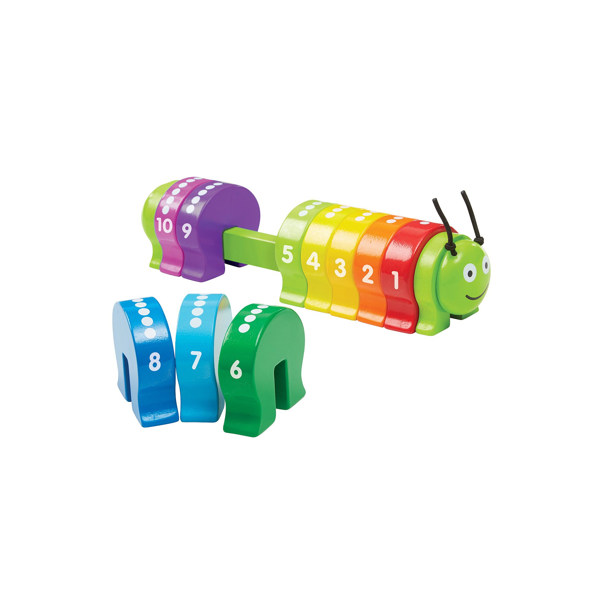 Melissa & Doug Counting Caterpillar, Multicolor