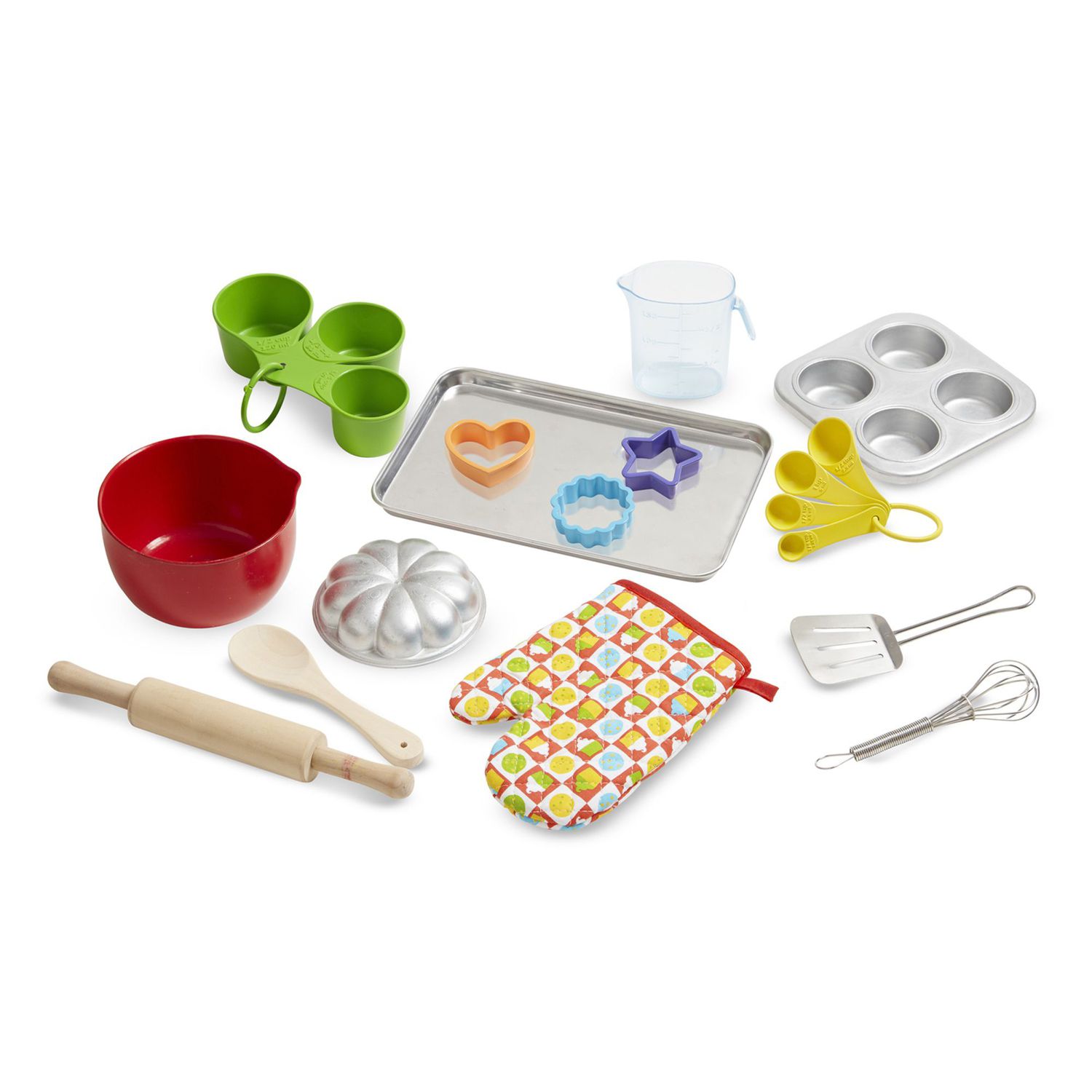 BRAND NEW - Tasty Kits Cookie Baking Gadget Set - Real Kid-Safe Baking  Tools/Multi-color - 23 Piece for Sale in Deerfield Beach, FL - OfferUp