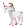 Melissa & doug clearance plush unicorn