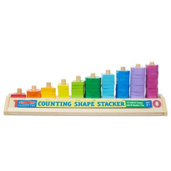 Melissa & Doug Counting Shape Stacker