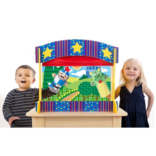 Melissa & Doug Tabletop Puppet Theater