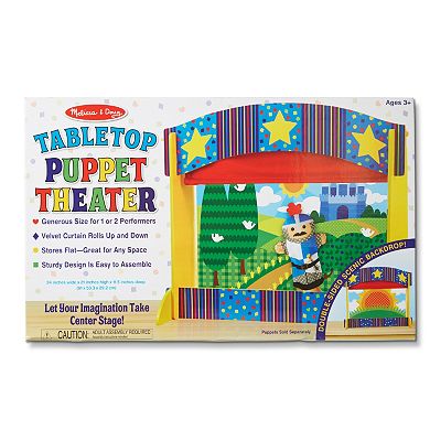 Melissa & Doug Tabletop Puppet Theater