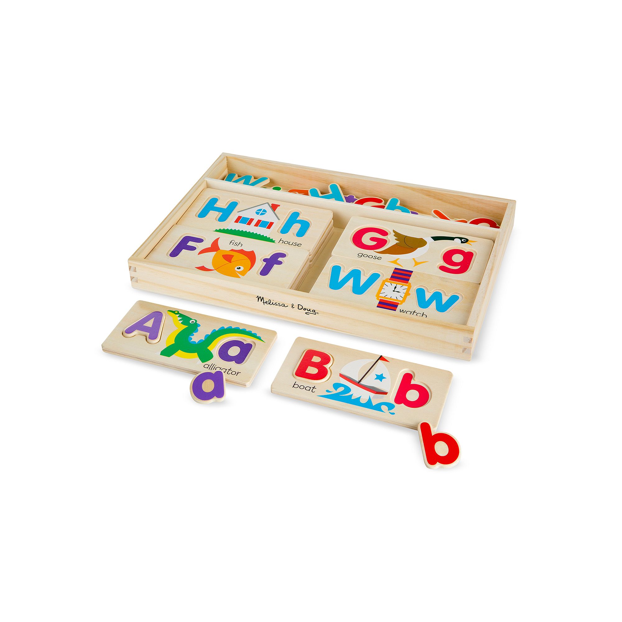 Melissa & Doug ABC Picture Boards, Multicolor
