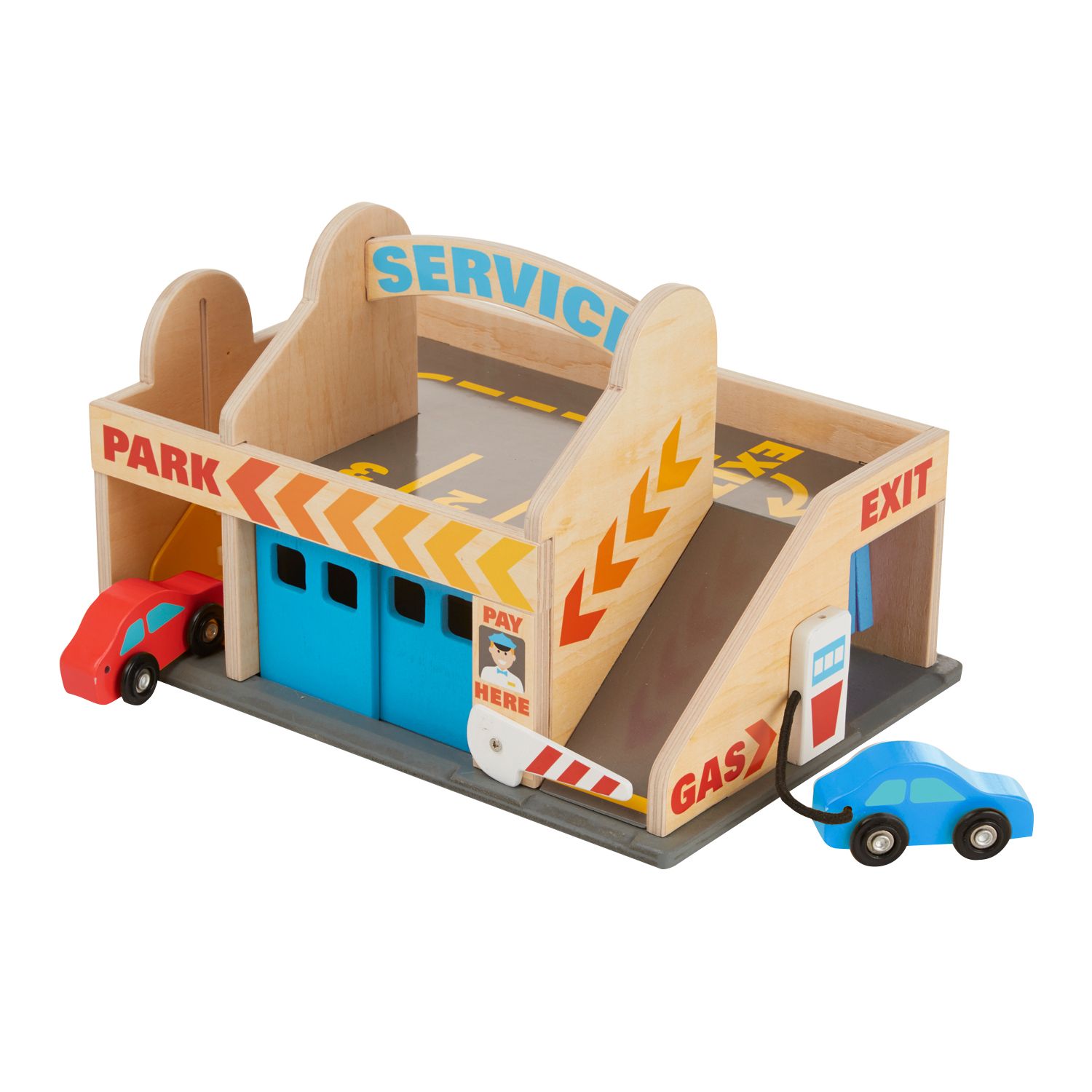 dickie toys parking station