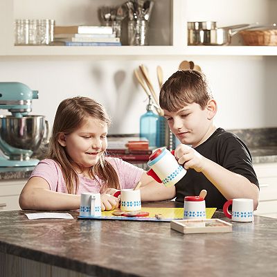 Melissa and doug steep and serve tea set online