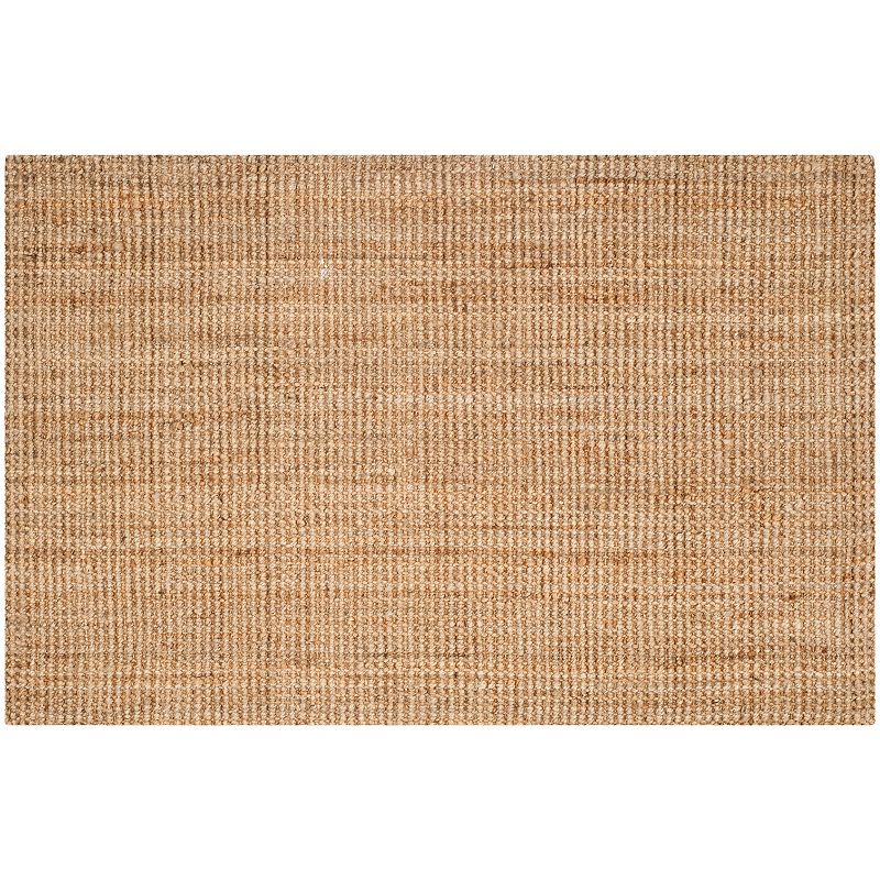 Safavieh Natural Fiber Amalfi Jute Rug, Beig/Green, 2X19 Ft