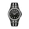 Bulova Men's Crystal Stainless Steel Watch - 98B251