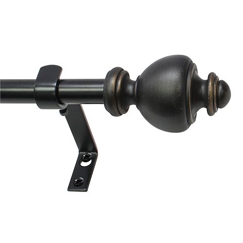 Decopolitan Urn Adjustable Curtain Rod