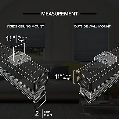 Light Filtering Cordless Honeycomb Cellular Shade