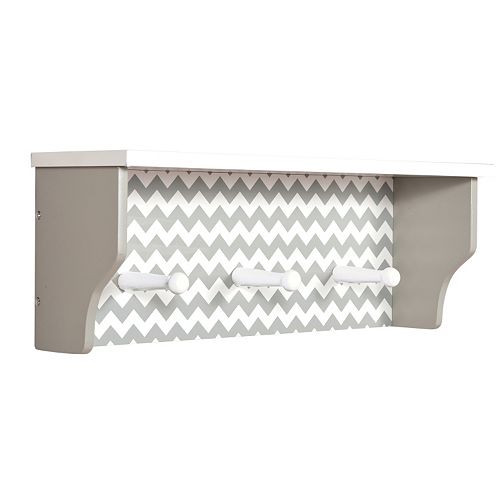 Trend Lab Chevron Shelf