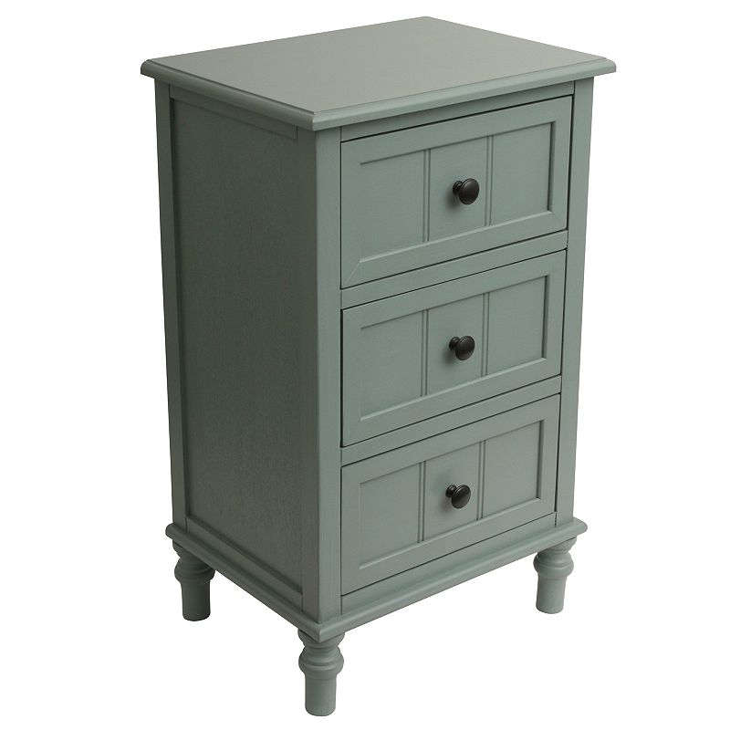 Decor Therapy Simplify 3-Drawer Chest, Blue