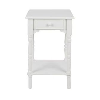 Decor Therapy Simplify One Drawer End Table