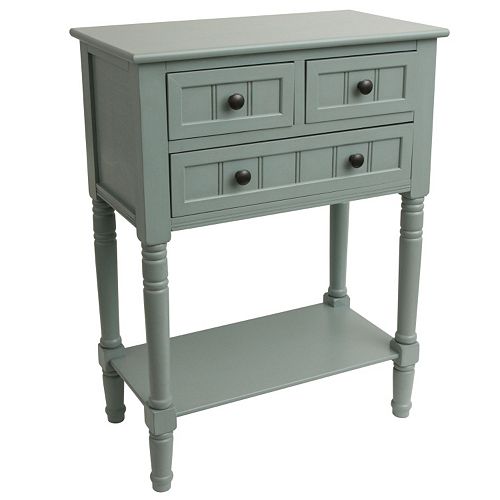 decor therapy westerman 3 drawer consol