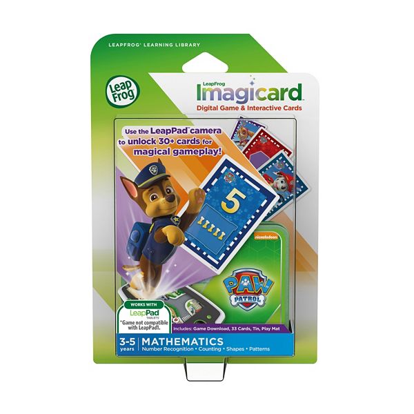 LeapFrog Learning Library ImagiCards Paw Patrol Digital Game & Interactive cards 
