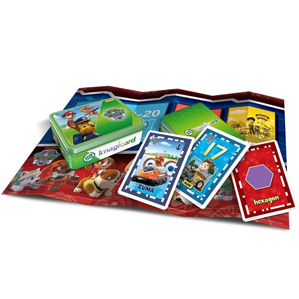 leapfrog imagicard paw patrol learning game
