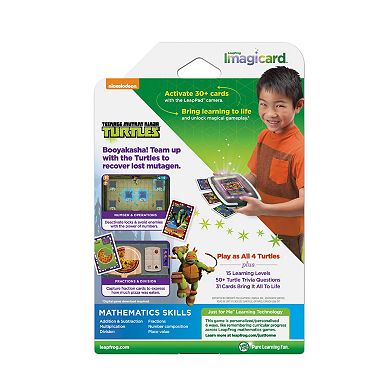 LeapFrog Imagicard Teenage Mutant Ninja Turtles Learning Game