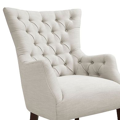 Madison Park Isa Button Tufted Wing Back Chair