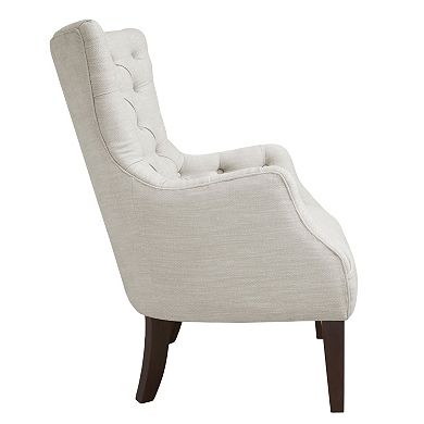 Madison Park Isa Button Tufted Wing Back Chair