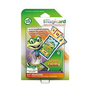 LeapFrog Imagicard Letter Factory Adventures Learning Game