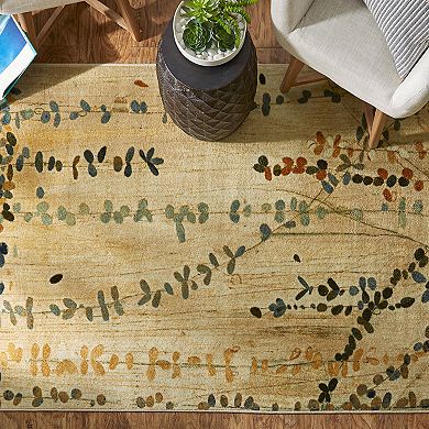 Mohawk® Home Trailing Vines Abstract Floral Rug