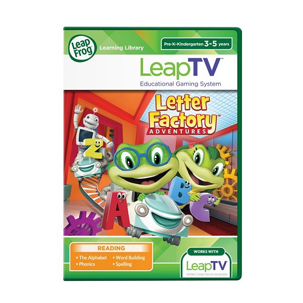 LeapFrog LeapTV: Letter Factory Adventures Video Game