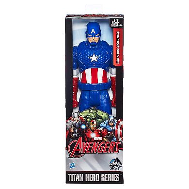 Marvel Avengers Titan Hero Series 12-in. Captain America Figure by Hasbro