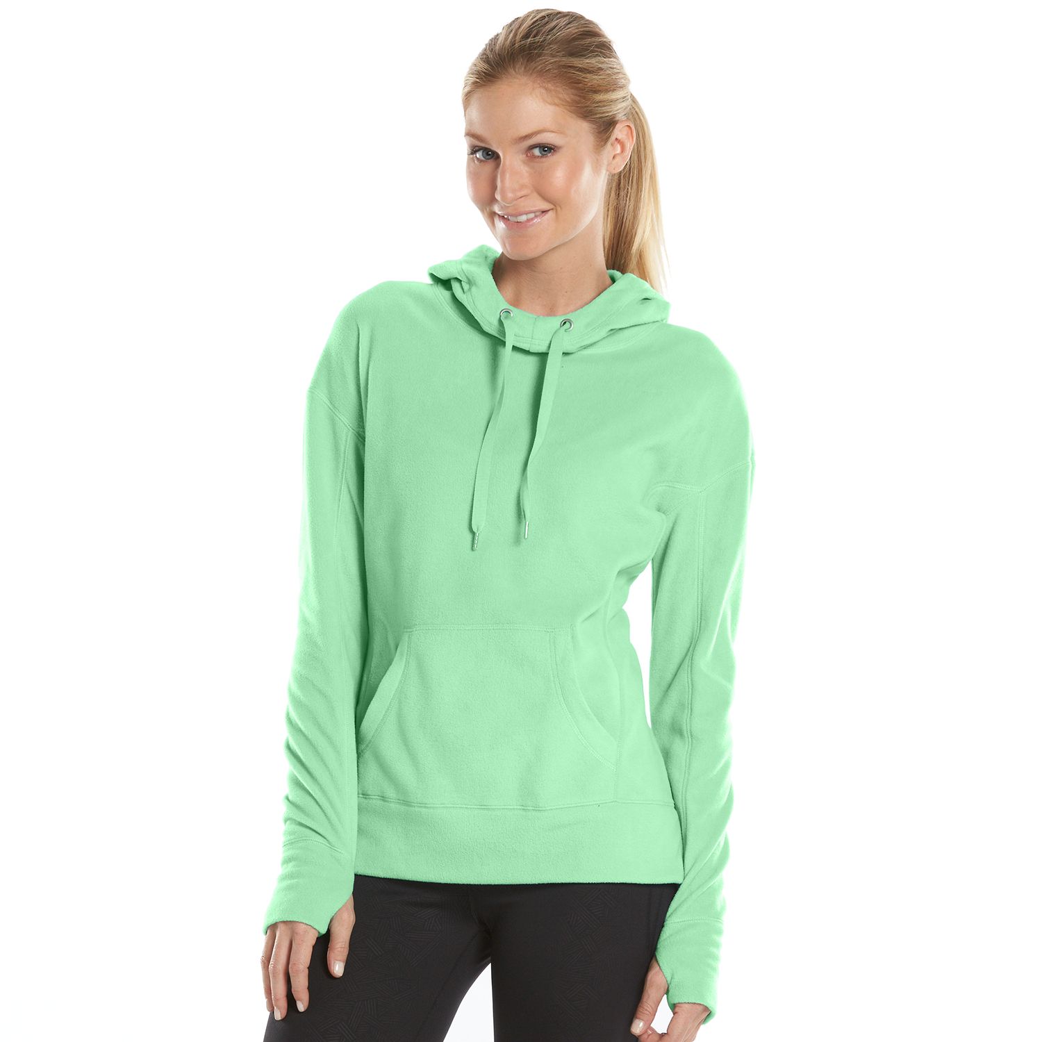 microfleece hoodie women's