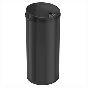 iTouchless 13-Gallon Round Sensor Trash Can
