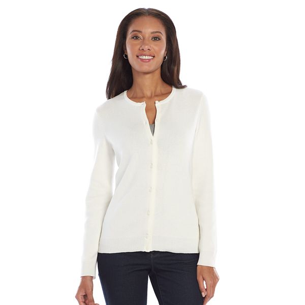 Women's Croft & Barrow® Essential Cardigan