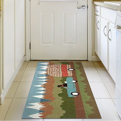 Liora Manne Frontporch Camping Dog Indoor Outdoor Rug