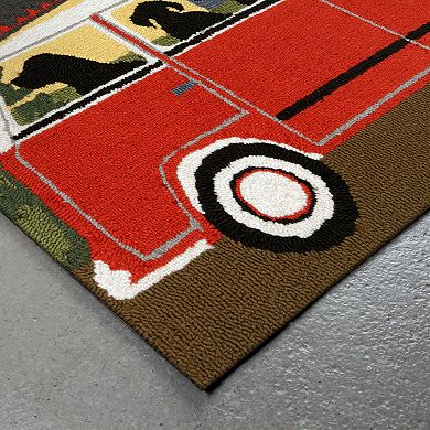 Liora Manne Frontporch Camping Trip Indoor Outdoor Rug