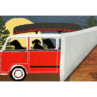 Liora Manne Frontporch Camping Trip Indoor Outdoor Rug