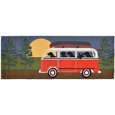 Liora Manne Frontporch Camping Trip Indoor Outdoor Rug