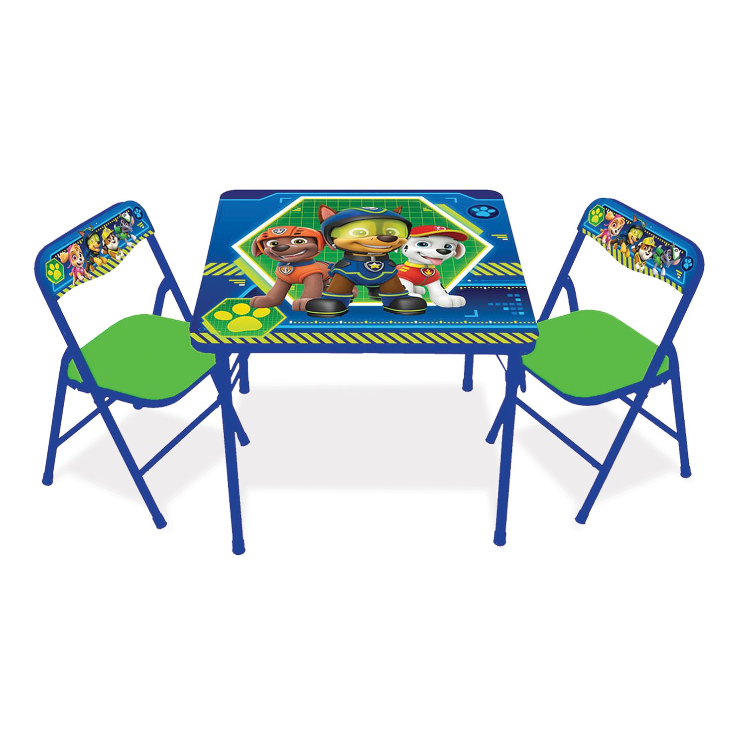 paw patrol table and chairs girl