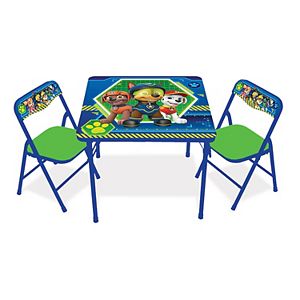 Paw Patrol Activity Table & Chairs Set