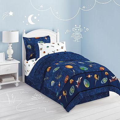 Dream Factory Outer Space Reversible Bed Set
