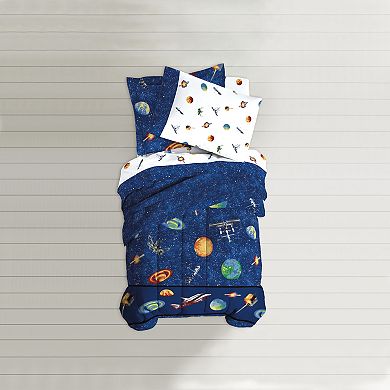 Dream Factory Outer Space Reversible Bed Set