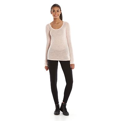 Juniors' Mudd® Space Dyed T-Shirt