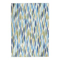 Outdoor Rugs Patio Colorful, Blue And Green Outdoor Rugs 8 215 10