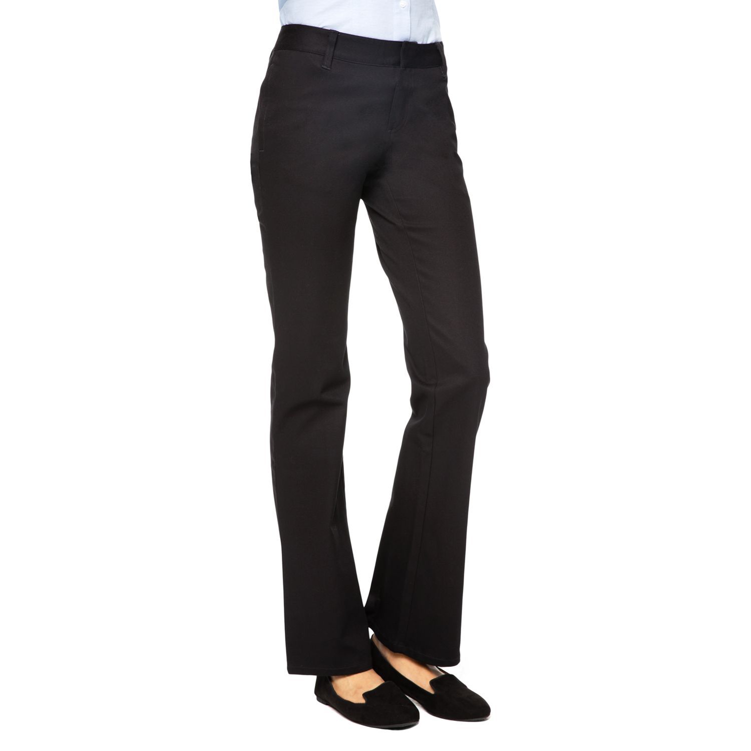 lee uniforms juniors original straight leg pant