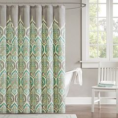 Green Madison Park Shower Curtains Accessories Bathroom Bed