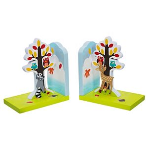 Fantasy Fields Enchanted Woodland Bookends Set