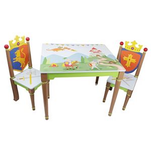 Fantasy Fields Knights & Dragons Table & Chairs Set