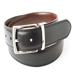 Men's Dockers Feather-Edge Textured Reversible Belt